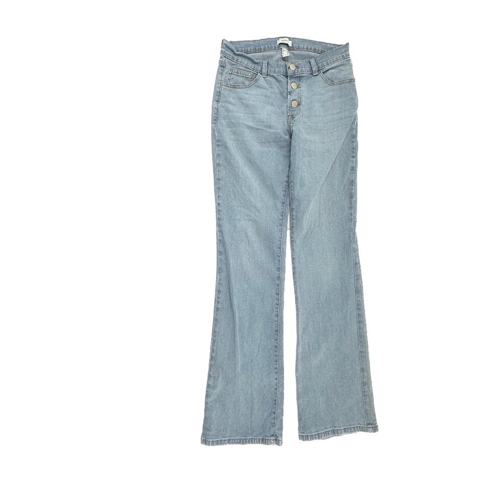 Forever 21 Bootcut Button Fly‎ Women's size 28 Light Wash Blue Denim Jeans
